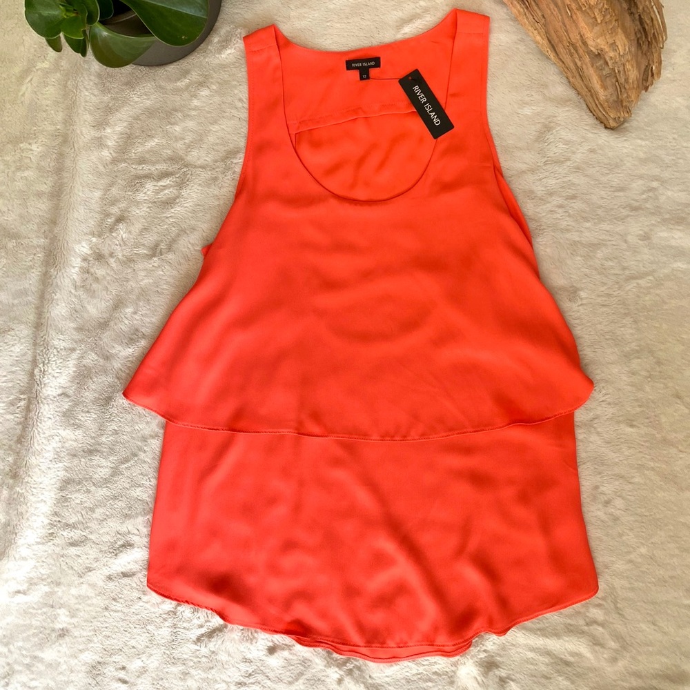 River Island Sleeveless Blouse, Size 38EUR